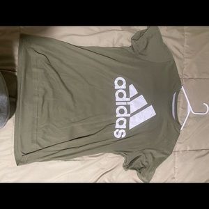 Green Adidas T-shirt